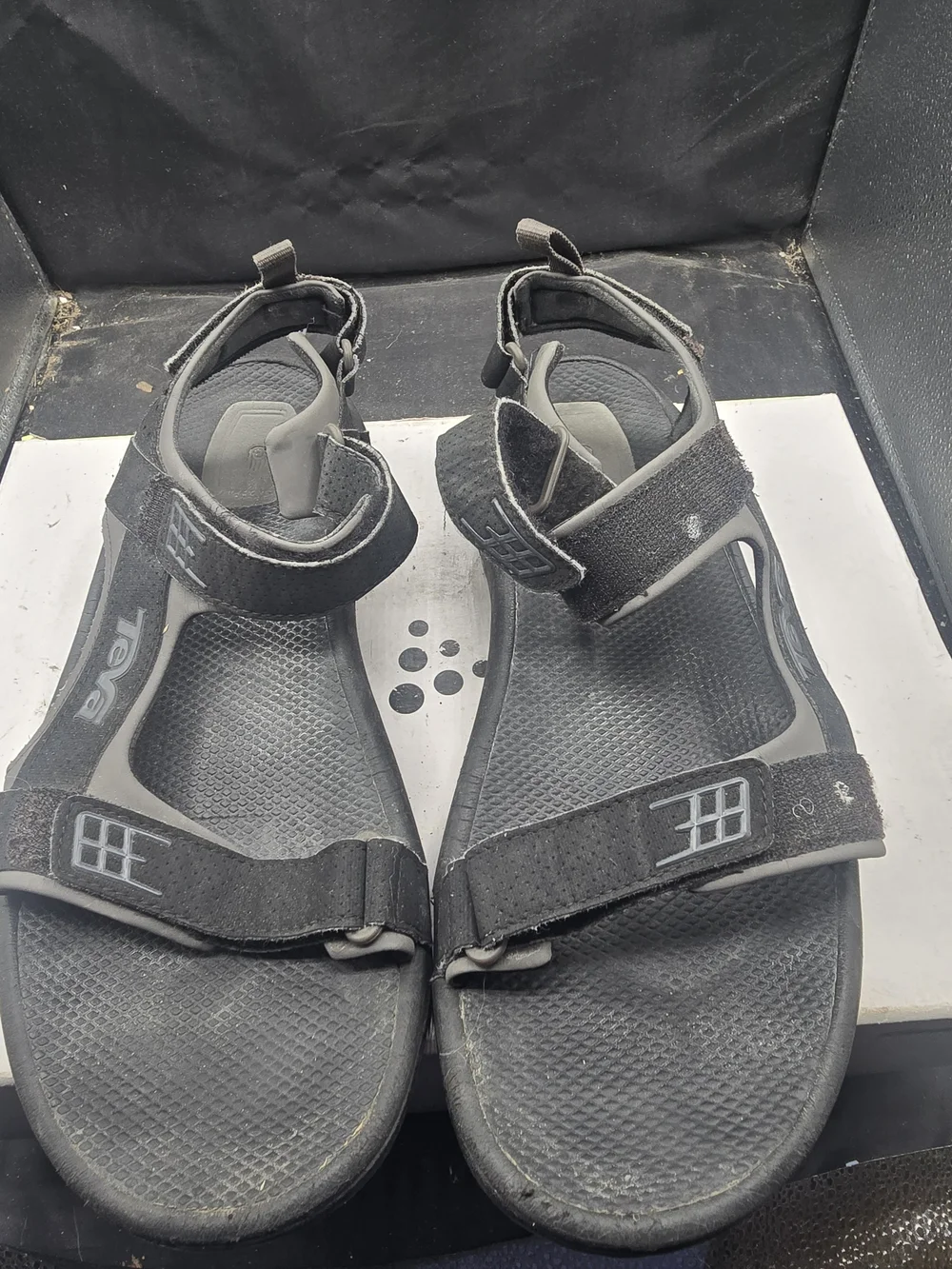 Teva Black Sport‎ Sandals - Strappy Outdoor Design